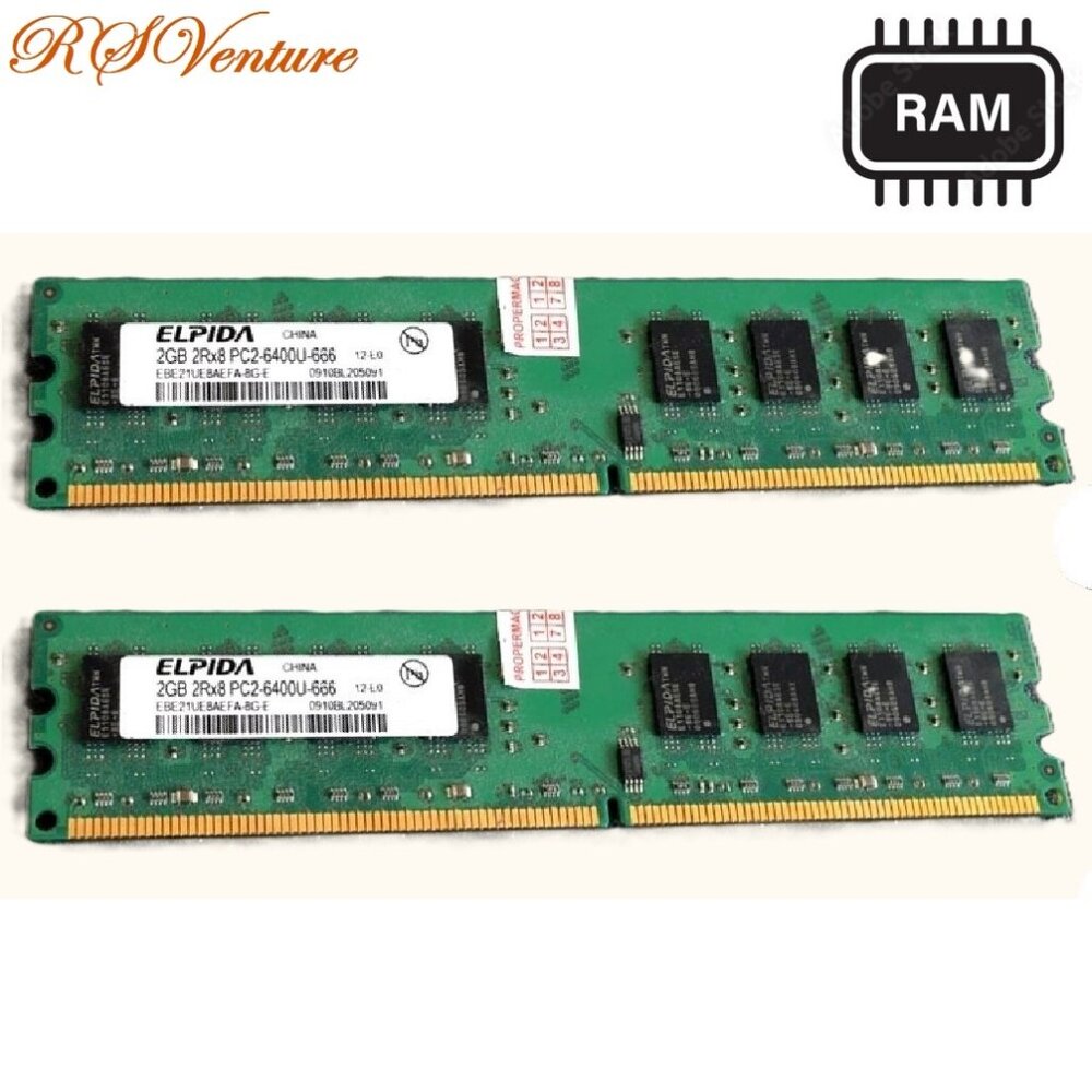 4GB of RAM - Elpida